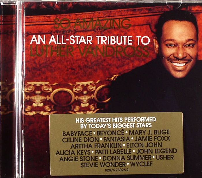 so amazing an all-star tribute to luther vandross rar
